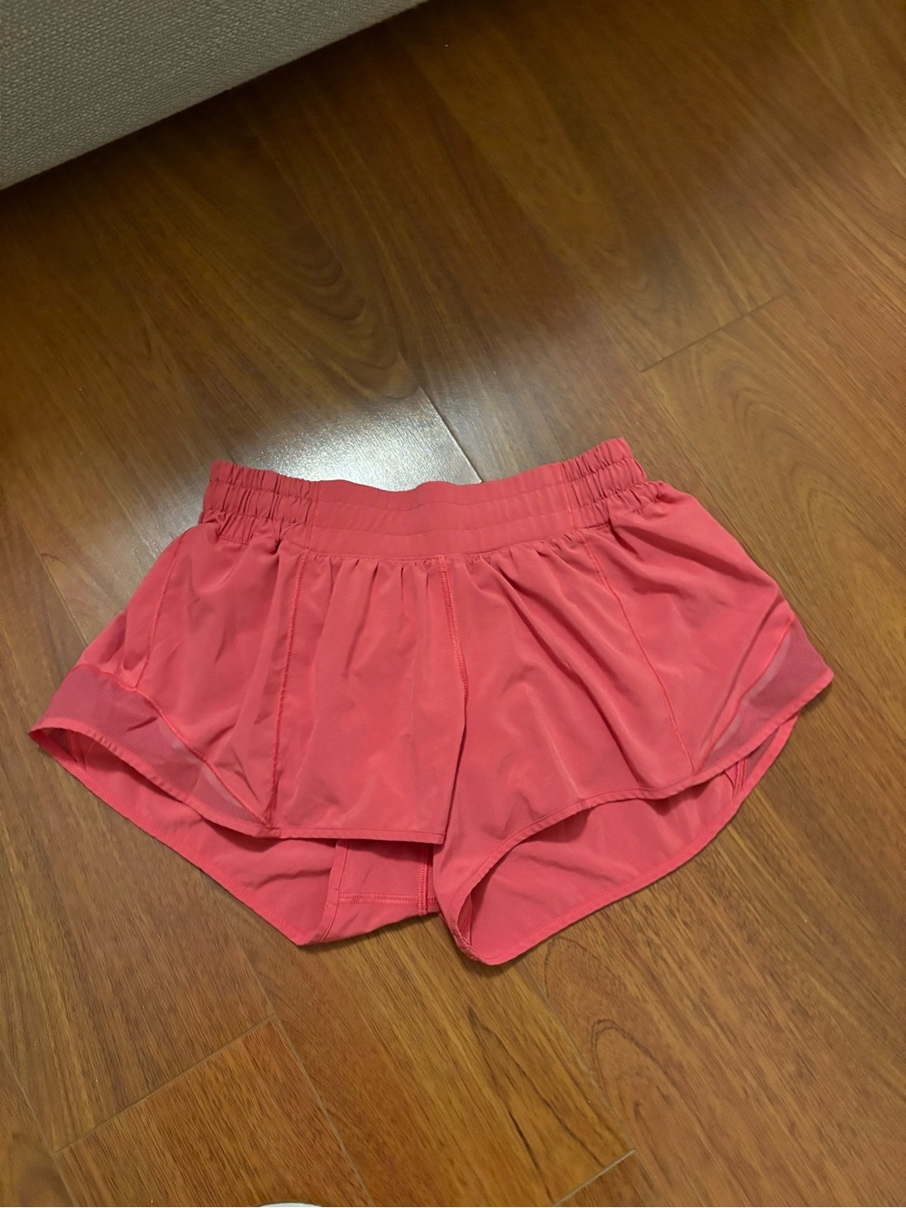 lululemon athletica Coral Layered Athletic Shorts